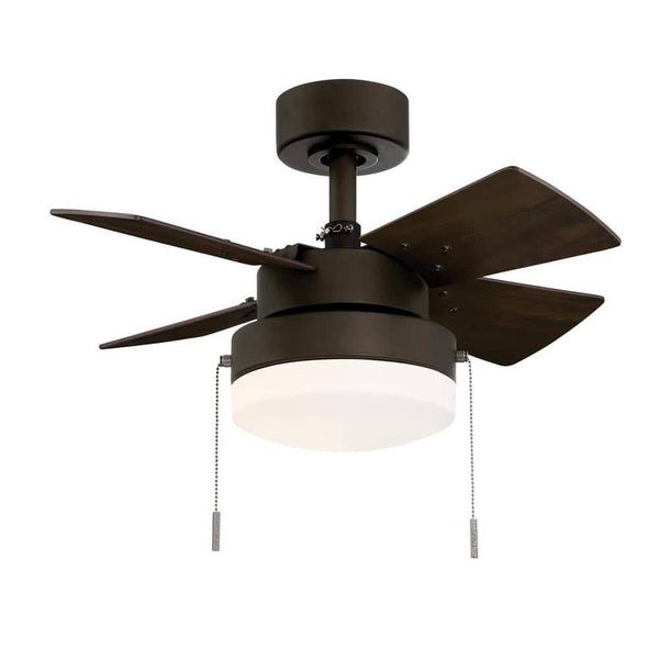 Hampton Bay YG922B EB Metarie II 24 in. Indoor Oil Rubbed Bronze Ceiling Fan with Light